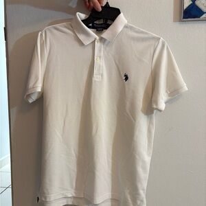 U.S. Polo Assn. Cream Polo Shirt